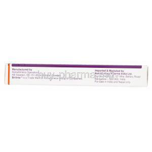 BRILINTA, Ticagrelor 90mg Box Manufacturer AstraZeneca