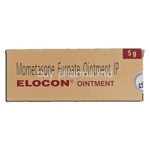 Elocon Ointment, Mometasone Furoate, 5g, Box