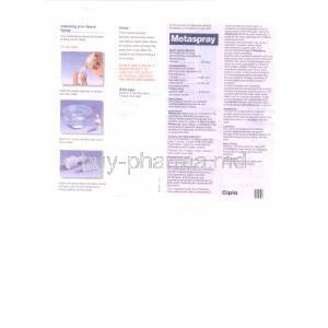 Metaspray, Mometasone Furoate 50mcg 10ml 100mdi Nasal Spray Information Sheet 2
