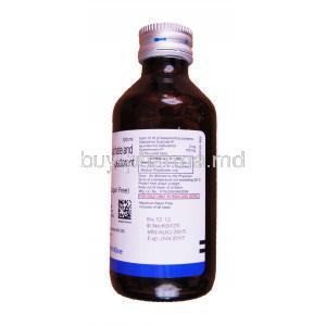 Ventorlin Expectorant, Salbutamol 2mg per 10ml and Guaiphenesin 100mg per 10ml 120ml Bottle Information