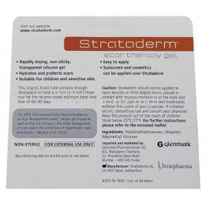 Strataderm  Gel Information