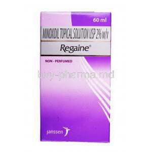 Regaine, Generic Rogaine, Minoxidil Topical Solution 2% 60ml Box