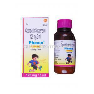 Phexin Redisyp 60ml, Cephalexin Suspension 125mg per 5ml