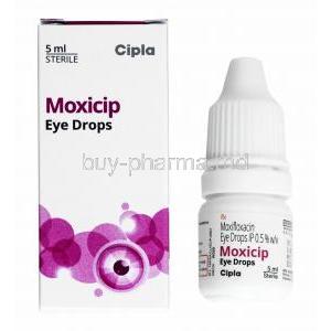 Moxicip Eye Drops, Moxifloxacin