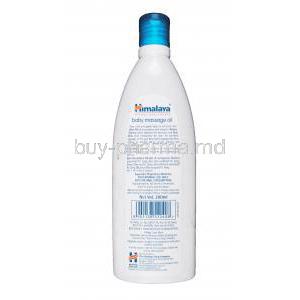 Himalaya Baby Massage Oil 200ml Bottle Information