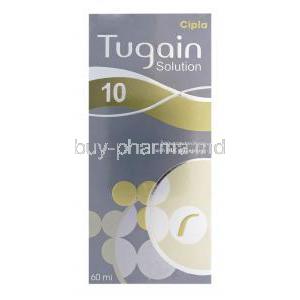 Tugain Solution 10, Minoxidil Topical Solution 10% 60ml Box