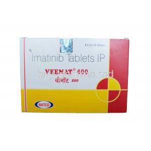 Veenat 400, Generic Imatib, Imatinib 400mg Box