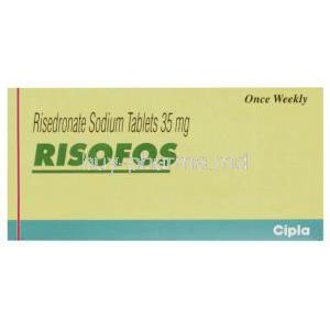 Risofos, Generic Actonel, Risedronate 35 mg Tablet (Cipla)