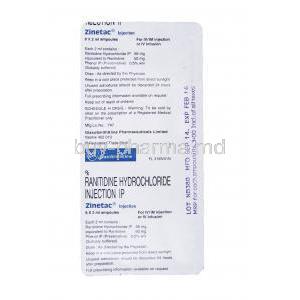 Ranitidine Injection