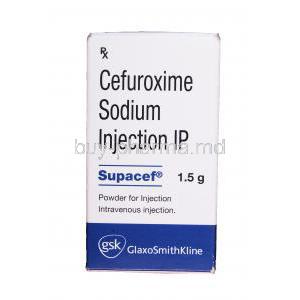 Supacef, Cefuroxime Injection Vial 1.5g Box