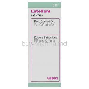 Loteflam, Generic Lotemax, Loteprednol etabonate Cipla