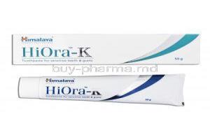 Himalaya HiOra-K Toothpaste sensitive teeth & gums