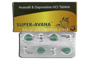 Super Avana, Avanafil/ Dapoxetine