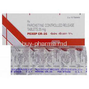 Paroxetine Hcl Control Realease