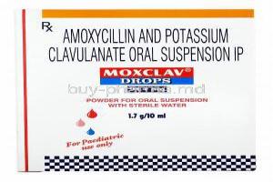 Moxclav Oral Suspension, Amoxicillin/ Clavulanic Acid