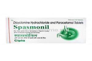 Spasmonil, Dicyclomine/ Paracetamol