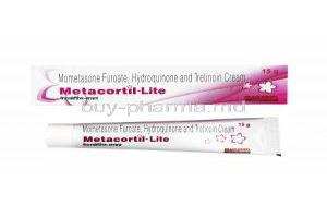 Metacortil Lite Cream, Hydroquinone/ Mometasone/ Tretinoin