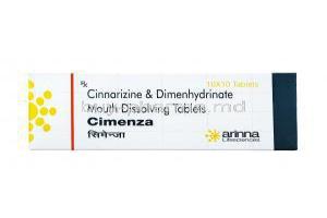 Cimenza, Cinnarizine/ Dimenhydrinate