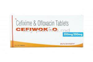 Cefiwok O, Cefixime/ Ofloxacin