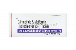 Glimaday Forte, Glimepiride/ Metformin