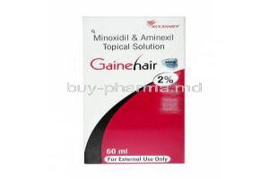 Gainehair Solution, Aminexil/ Minoxidil