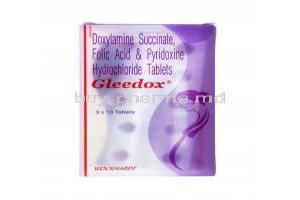 Gleedox, Vitamin B6/ Doxylamine/ Folic Acid