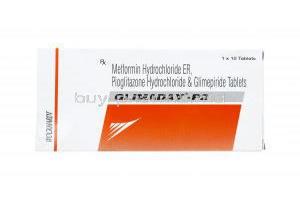 Glimaday P2, Glimepiride/ Metformin/ Pioglitazone