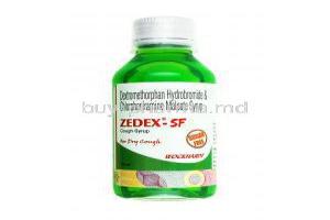 Zedex Cough Syrup, Chlorpheniramine/ Dextromethorphan