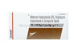Trimetaday, Glimepiride/ Metformin/ Pioglitazone