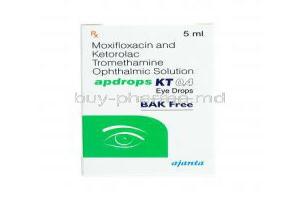 Apdrops KT Eye Drop, Ketorolac/ Moxifloxacin