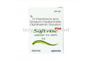 Softvisc Lubricant Eye Drop, Sodium Hyaluronate/ D-Panthenol