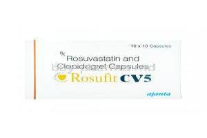 Rosufit CV, Rosuvastatin/ Clopidogrel