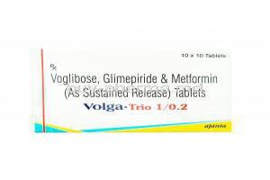 Volga Trio, Glimepiride/ Metformin/ Voglibose
