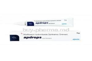 Apdrops Eye Ointment, Moxifloxacin