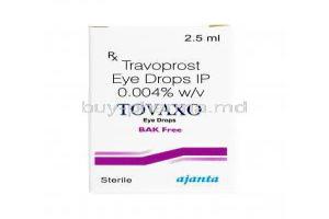 Tovaxo Eye Drop, Travoprost
