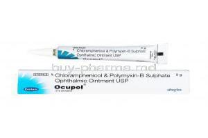 Ocupol Eye Ointment, Chloramphenicol/ Polymyxin B