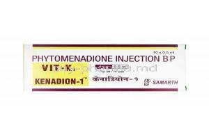 Kenadion Injection. Vitamin K
