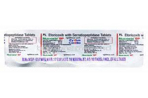 Serratiopeptidase/ Etoricoxib Tablet