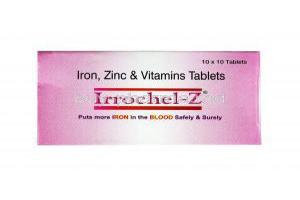 Irrochel-Z, Iron/ Zinc/ Folic Acid/ Vitamin B12