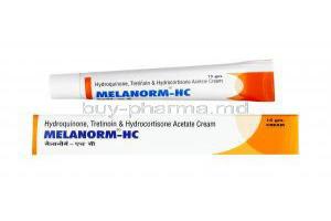 Melanorm HC Cream, Hydroquinone/ Tretinoin/ Hydrocortisone