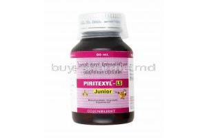 Piritexyl-LS Junior Expectorant, Ambroxol/ Levosalbutamol(Levalbuterol)/ Guaifenesin
