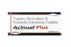 Acinual Plus, Bromelain/ Trypsin/ Rutoside