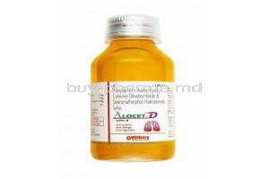 Alocet D Syrup, Cetirizine/ Dextromethorphan/ Phenylephrine