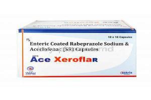 Ace Xerofla R, Aceclofenac/ Rabeprazole