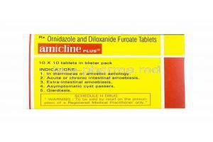 Amicline Plus, Ornidazole/ Diloxanide