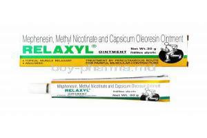 Relaxyl Ointment, Mephenesin/ Methyl Nicotinate/ Capsicum Oleoresin