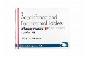 Aceron P, Aceclofenac/ Paracetamol