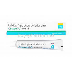 Cosvate G Cream, Clobetasol/ Gentamicin