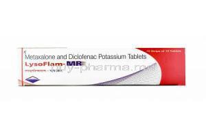 Lysoflam-MR, Diclofenac/ Metaxalone