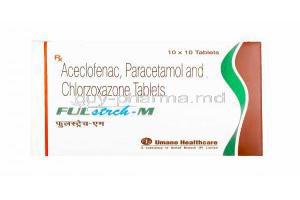 Fulstrch M, Aceclofenac/ Paracetamol/ Chlorzoxazone